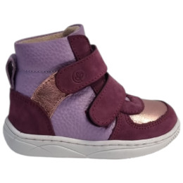 Barefoot kinderschoenen beBare 3485SA Purple paars PURPLE