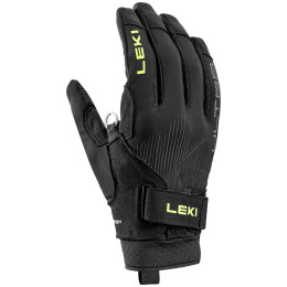 Handschoenen Leki Ultratrail TR zwart black-neonyellow