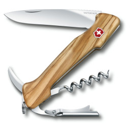 Zakmes Victorinox Wine Master bruin olive wood
