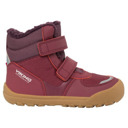 Winterschoenen kinderen Viking Outdoor Footwear Rowan Barefoot Warm WP 2V Wine bordeauxrood Wine