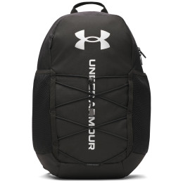 Stadsrugzak Under Armour Hustle Sport 6.0 Backpack zwart/zilver Black / Black / Metallic Silver