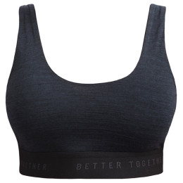 Sportbeha Sensor Merino Cordura zwart Black