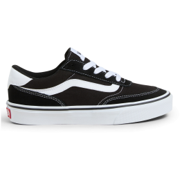 Damesschoenen Vans Brooklyn Ls zwart/wit Suede/Canvas Black/White