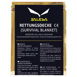 Reddingsdeken Salewa Rescue Blanket goud Gold/Silver
