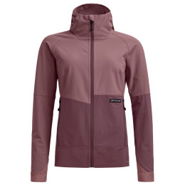 Softshell damesjas Ortovox Venet Softshell Hooded Jacket roze/paars Dusk Rose