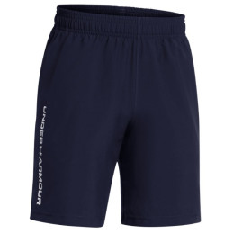 Kindershorts Under Armour UA Tech Woven Wordmark Short Midnight Navy donkerblauw Midnight Navy / / White