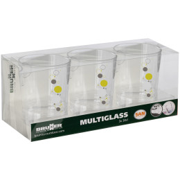 Glas Brunner Set Multiglass Space SAN