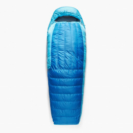 Donsslaapzak Sea to Summit Trek -9C Long blauw/lichtblauw Snorkel Blue