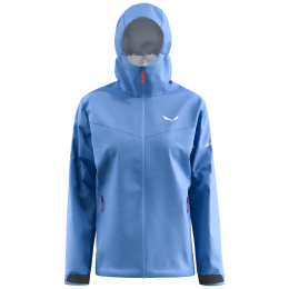 Damesjas Salewa Puez Aqua 4 Ptx 2.5L W Jacket lichtblauw Morning Blue