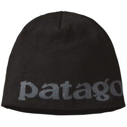 Wintermuts Patagonia Beanie Hat zwart/grijs Logo Belwe: Black