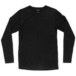 T-shirt heren Devold Breeze Man Shirt long sleeve zwart BLACK