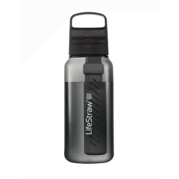 Filterfles LifeStraw Go 2.0 Water Filter Bottle 1L zwart Black