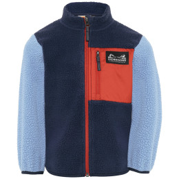 Kindervest Didriksons Anten Kids Fullzip 2 Winter Blue blauw Winter Blue