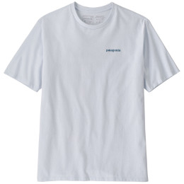 T-shirt heren Patagonia Men’s Flying Fish Responsibili-Tee® wit White