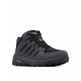 Herenschoenen Columbia Redmond™ IV Mid Waterproof zwart Black, Mountain Red