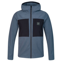 Herenvest Hannah River Hoody donkerblauw ombre blue