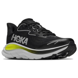 Kinderschoenen Hoka Y Clifton 10 Big Kids zwart/geel Black / Cosmic Grey
