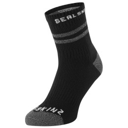 Waterdichte sokken SealSkinz Mautby zwart Black