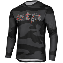 Fietsshirt heren Etape Rocky zwart/rood černá/červená