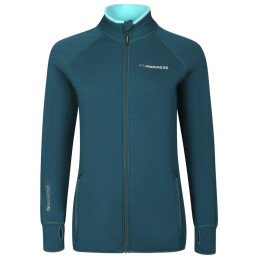 Functioneel vest dames Progress Tispa Merino groen