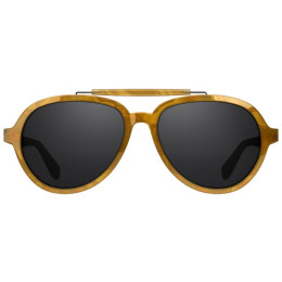 Zonnebril Vallon Elmore goud Horn