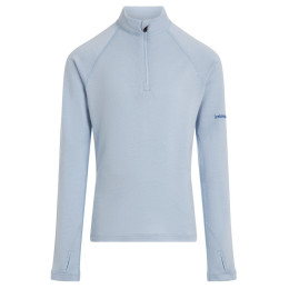Thermoshirt kinderen Icebreaker K 260 Oasis LS Half Zip lichtblauw Zinc Blue