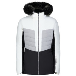 Winterjas met bontkraag dames Fundango Salina II Padded Jacket wit white