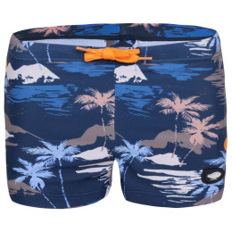 Kinderzwemkleding Aquawave Mauri Baby donkerblauw Palms Print