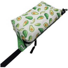 Heuptasje High Tail Designs Fanny Pack Dirty Avocado wit/groen Dirty Avocado