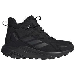 Wandelschoenen dames Adidas Terrex Anylander Leather Mid Climaproof zwart Cblack/Carbon/Grefou