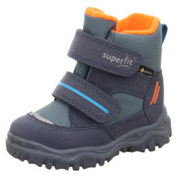 Kinderschoenen Superfit Husky1 GTX Blau/Orange blauw/oranje Blau/Orange