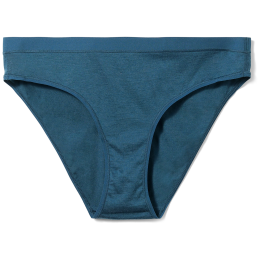 Damesonderbroek Smartwool W Merino Bikini Boxed blauw Twilight Blue