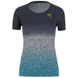 T-shirt dames Karpos Prato Piazza W Jersey grijs/blauw Sky Captain/Blue Atoll