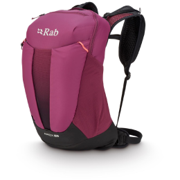 Wandelrugzak Rab Airox 18 bordeauxrood mulberry/MUL