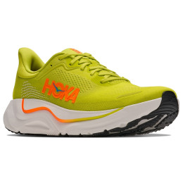 Hardloopschoenen heren Hoka Arahi 9 geel/wit Hoka Citrus / Neon Tangerine