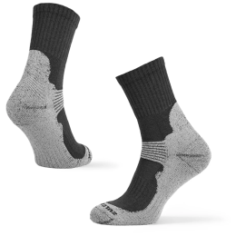 Sokken Zulu Merino Allseason grijs/bruin grey/brown