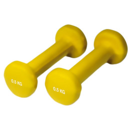 Halters Yate Neopren 0.5kg/pár geel