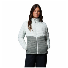 Damesjas Columbia Powder Pass™ Jacket groen Sedona Sage, Tea Light