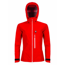 Damesjas High Point Cliff Lady Jacket rood/wit Red/white zip