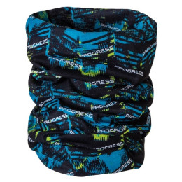 Multifunctionele sjaal Progress D TUBE 9TV blauw/groen BlackLimeCamo