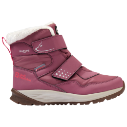 Winterschoenen kinderen Jack Wolfskin Polar Bear-G Texapore Mid Vc K roze raisin