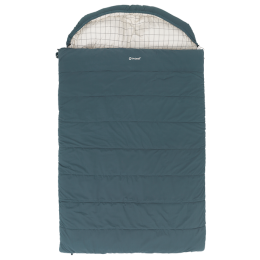 Dekenslaapzak Outwell Camper Lux Double donkerblauw Blue