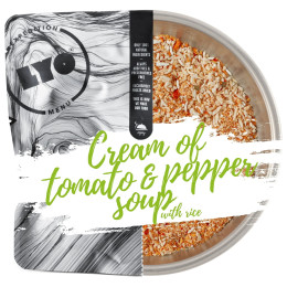 Gevriesdroogde maaltijden Lyo food Cream of Tomato & Pepper Soup with rice