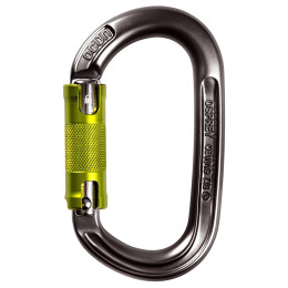 Karabijnhaak Ocún Osprey twist zilver Anthracite