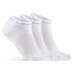 Sokken Craft Core Dry Shaftless 3-Pack wit White