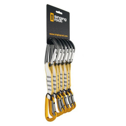 Setje Singing Rock Colt 6Pack grijs/geel
