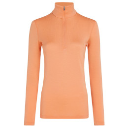 Functioneel vest dames Icebreaker W 260 Tech LS Half Zip oranje Feldspar
