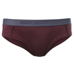 Onderbroek Sensor Merino Air paars Port Red