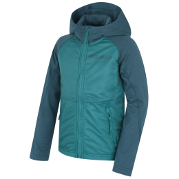 Kindervest Husky Any K turquoise groen turquoise