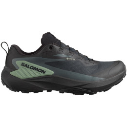 Herenschoenen Salomon Genesis Gore-Tex zwart/groen Black / Agave Green / Urban Chic